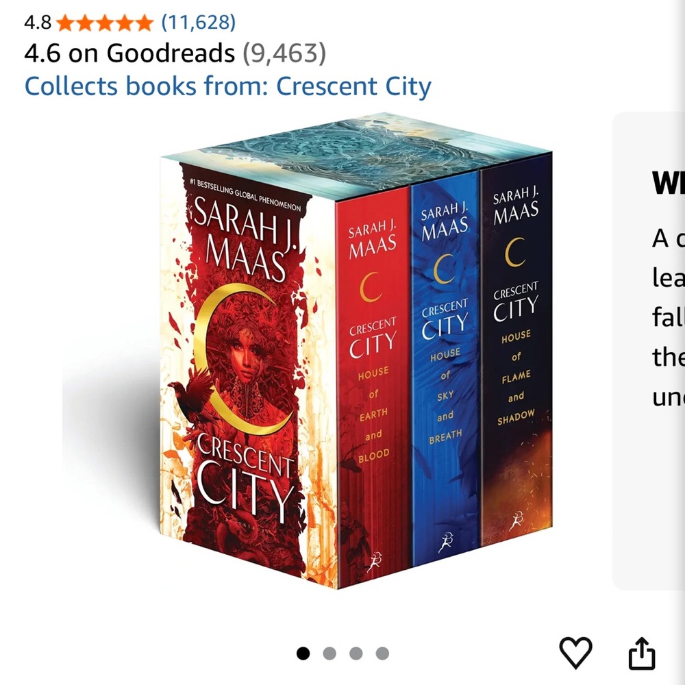Bloomsbury Market Crescent City Boxed Set - Red, Blue, Black
